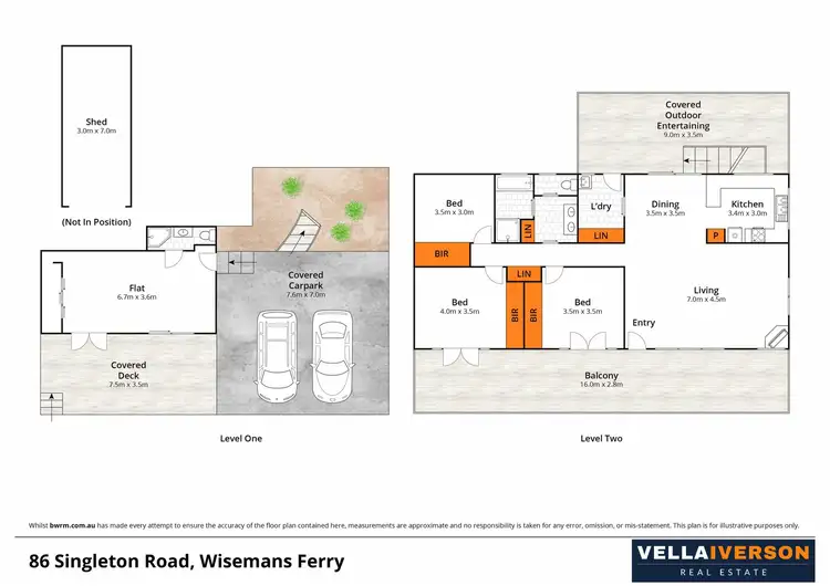 Floorplan of Homely house listing, 86 Singleton Rd, Wisemans Ferry NSW 2775