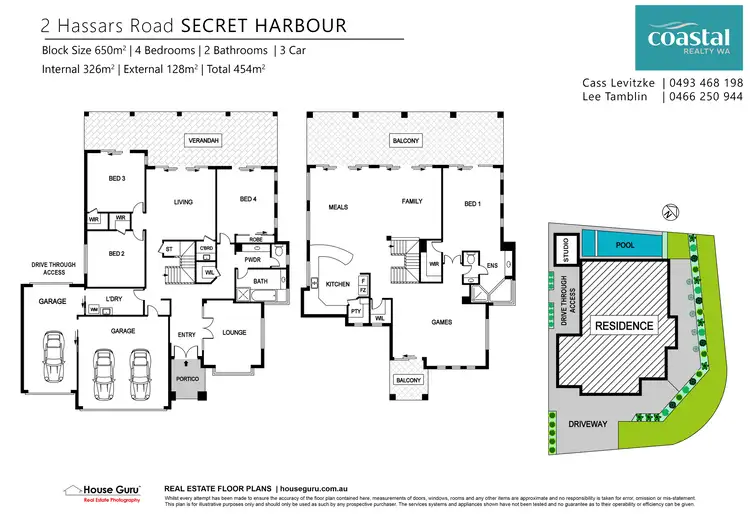 Floorplan of Homely house listing, 2 Hassars Rd, Secret Harbour WA 6173