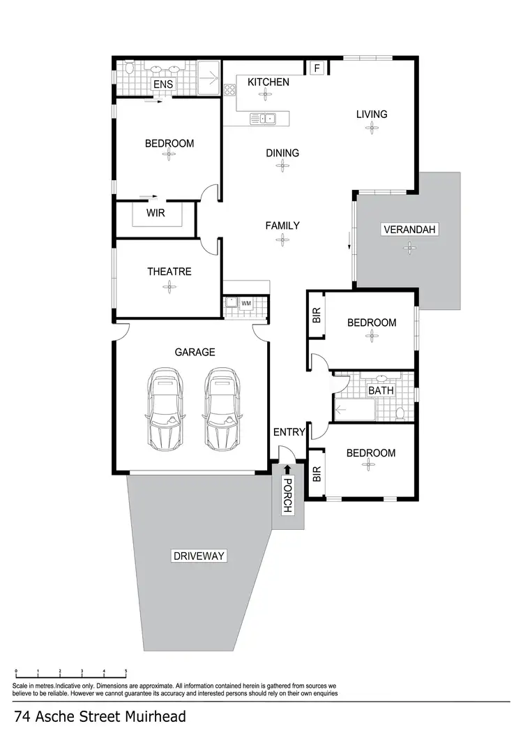 Floorplan of Homely house listing, 74 Asche Street, Muirhead NT 810