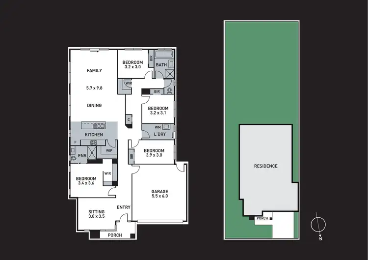 Floorplan of Homely house listing, 6 Sonnet Way, Drouin VIC 3818