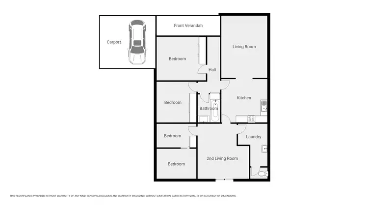 Floorplan of Homely house listing, 7 Stanton St, Stawell VIC 3380