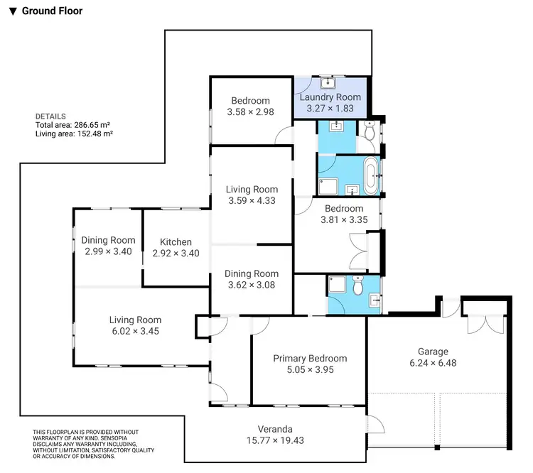 Floorplan of Homely house listing, 255 Mt Ommaney Dr, Mount Ommaney QLD 4074