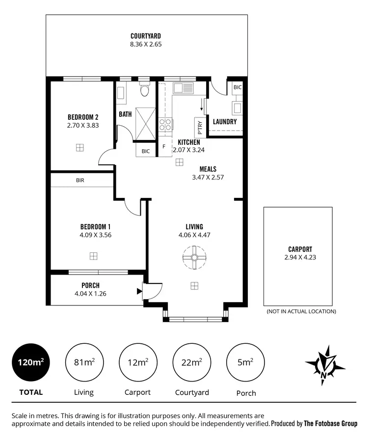 Floorplan of Homely unit listing, Unit 2/89 Tusmore Ave, Tusmore SA 5065