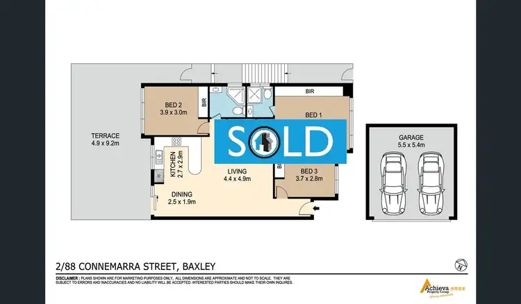 Floorplan of Homely villa listing, 2/88-90 Connemarra St, Bexley NSW 2207