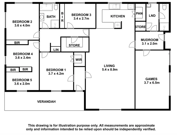 Floorplan of Homely rural property listing, 829 Spence-Coles Rd, Spence SA 5271