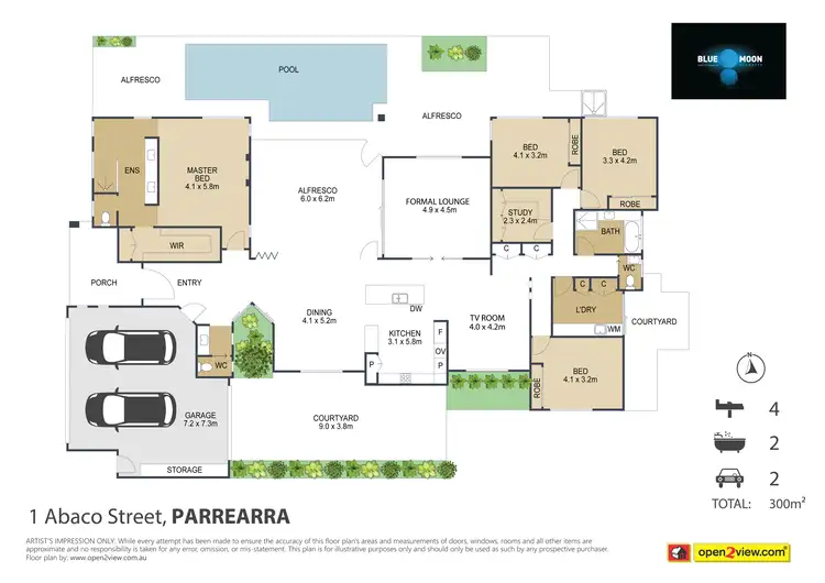 Floorplan of Homely house listing, 1 Abaco St, Kawana Island QLD 4575