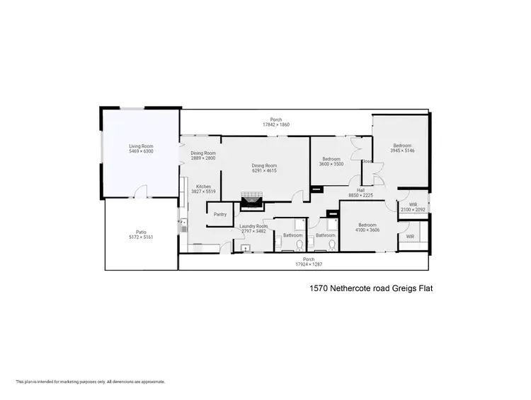 Floorplan of Homely rural property listing, 1570 Nethercote Road, Greigs Flat Via, Pambula NSW 2549