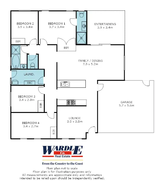 Floorplan of Homely house listing, 4 Ernest John Ave, Port Pirie SA 5540
