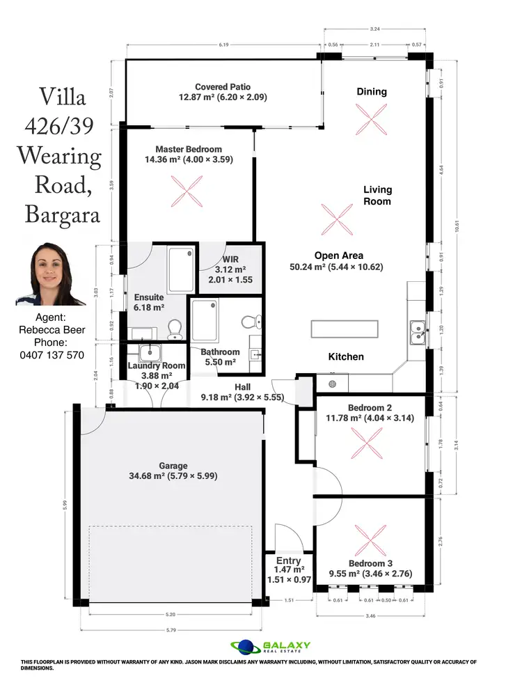 Floorplan of Homely house listing, House 426/39 Wearing Rd, Bargara QLD 4670
