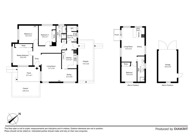 Floorplan of Homely house listing, 78 Military Road, Avondale Heights VIC 3034