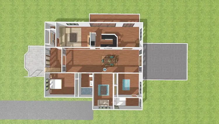 Floorplan of Homely house listing, 6 Jessie Lane, South Mission Beach QLD 4852