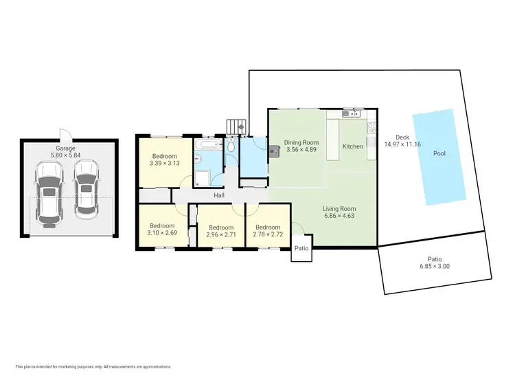 Floorplan of Homely house listing, 3 George St, South Pambula NSW 2549