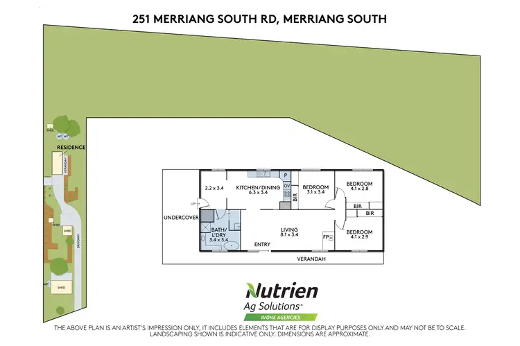 Floorplan of Homely house listing, 251 Merriang South Rd, Myrtleford VIC 3737