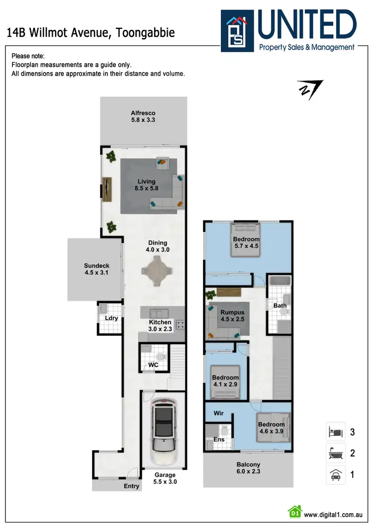 Floorplan of Homely house listing, 14B Willmot Ave, Toongabbie NSW 2146