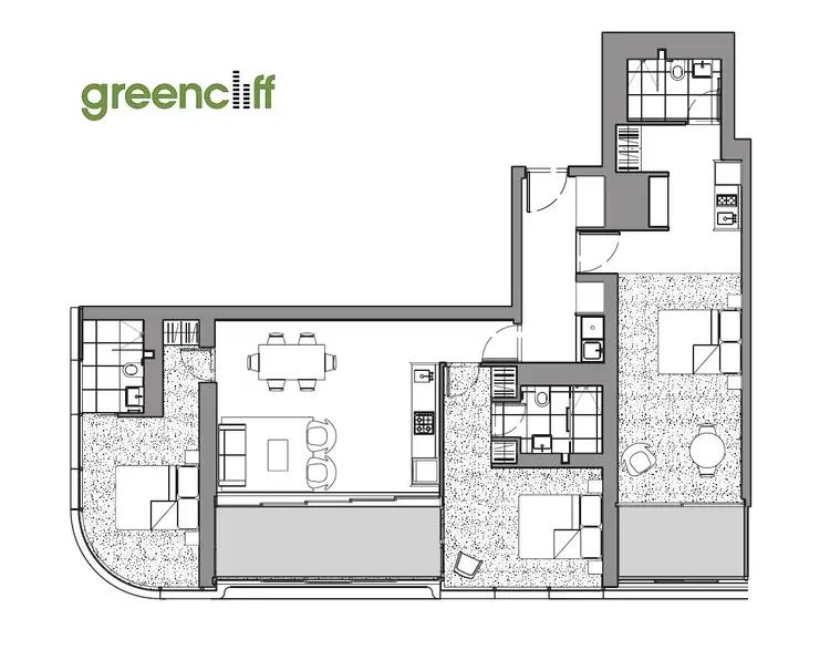 Floorplan of Homely apartment listing, 605/1 Chippendale Way, Chippendale NSW 2008