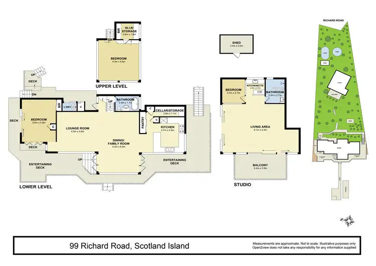 Floorplan of Homely house listing, 99 Richard Rd, Scotland Island NSW 2105