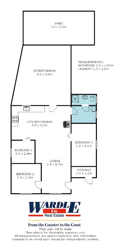 Floorplan of Homely house listing, 19 Trevally Rd, Fisherman Bay SA 5522