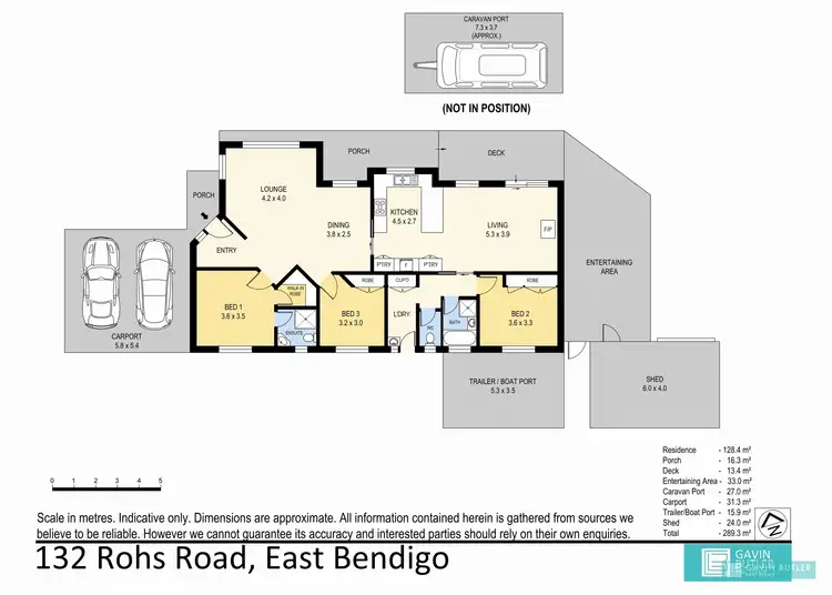 Floorplan of Homely house listing, 132 Rohs Rd, East Bendigo VIC 3550