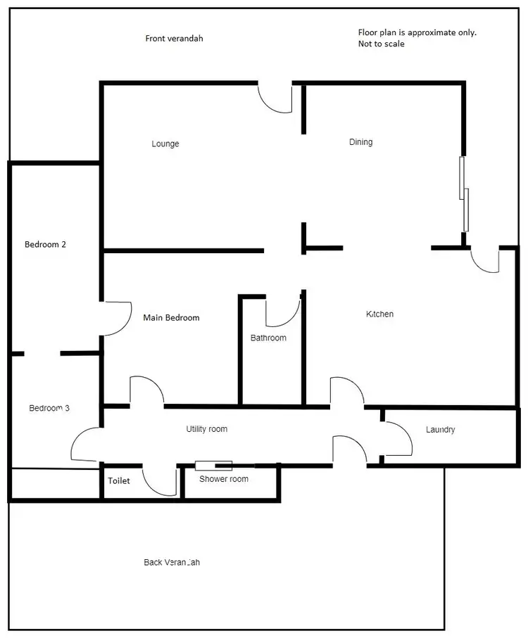 Floorplan of Homely house listing, 532 Myrtleford Yackandandah Road, Myrtleford VIC 3737