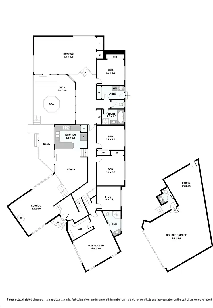 Floorplan of Homely house listing, 6 Armiston Court, Endeavour Hills VIC 3802