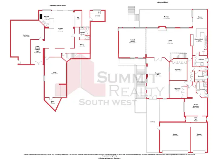 Floorplan of Homely house listing, 15 Roberts Crescent, Bunbury WA 6230