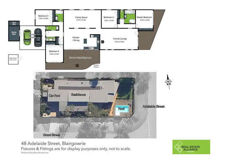 Floorplan of Homely house listing, 48 Adelaide Street, Blairgowrie VIC 3942