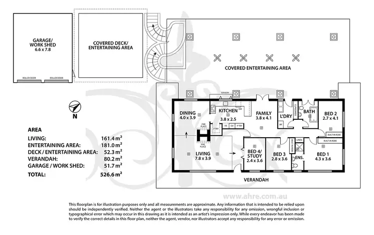 Floorplan of Homely house listing, 143 Boyle Swamp Road, Mylor SA 5153