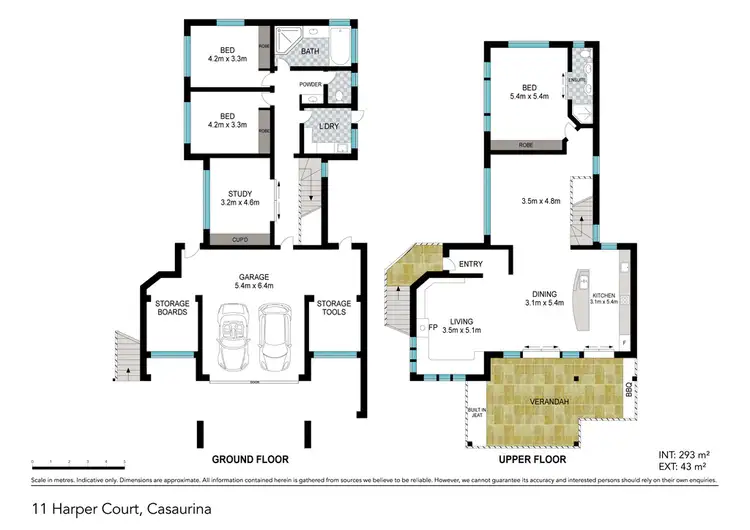 Floorplan of Homely house listing, 11 Harper Court, Casuarina NSW 2487