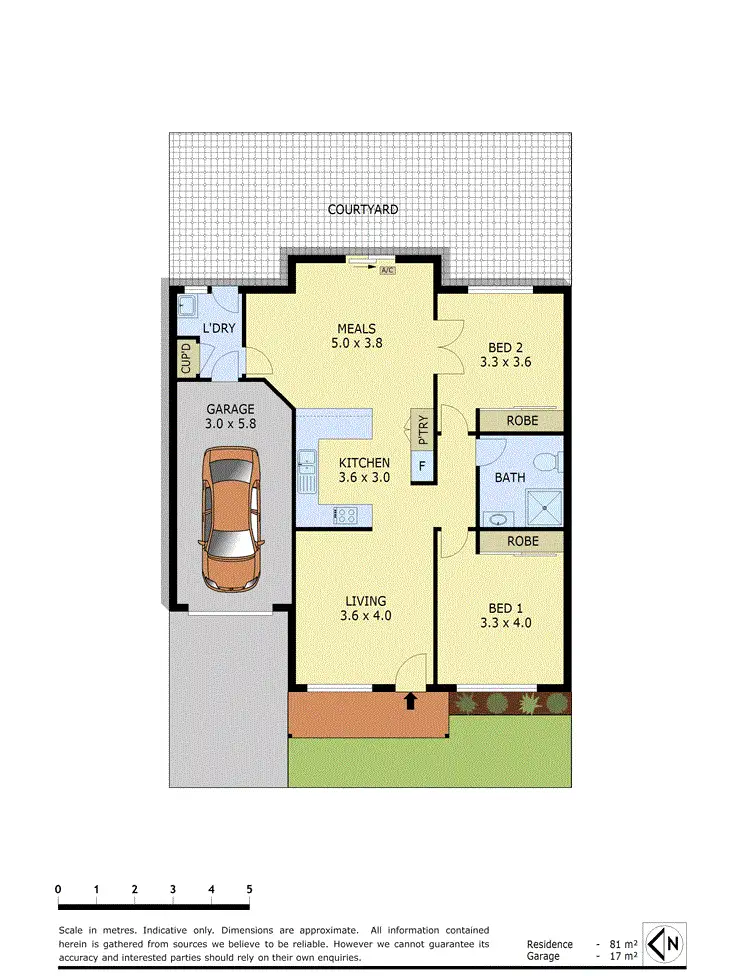 Floorplan of Homely retirement listing, Unit 1/211-213 Wantirna Road, Ringwood VIC 3134