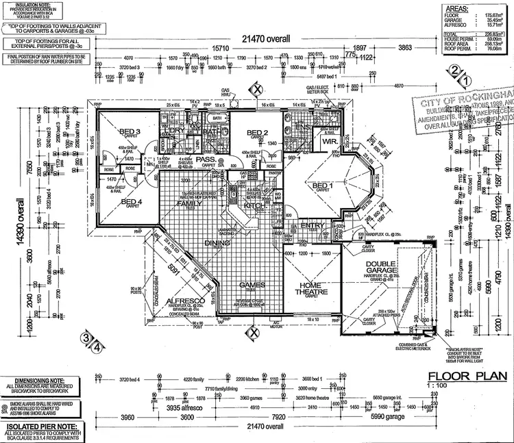 Floorplan of Homely house listing, 7 Cleland Crescent, Baldivis WA 6171
