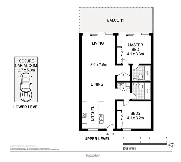 Floorplan of Homely apartment listing, 221/8 Musgrave St, West End QLD 4101