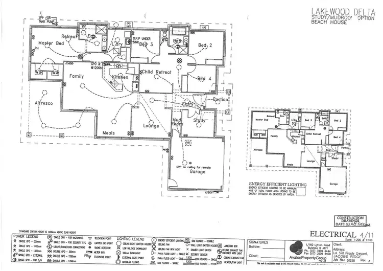 Floorplan of Homely house listing, 11 Pincally Crescent, Ormeau QLD 4208