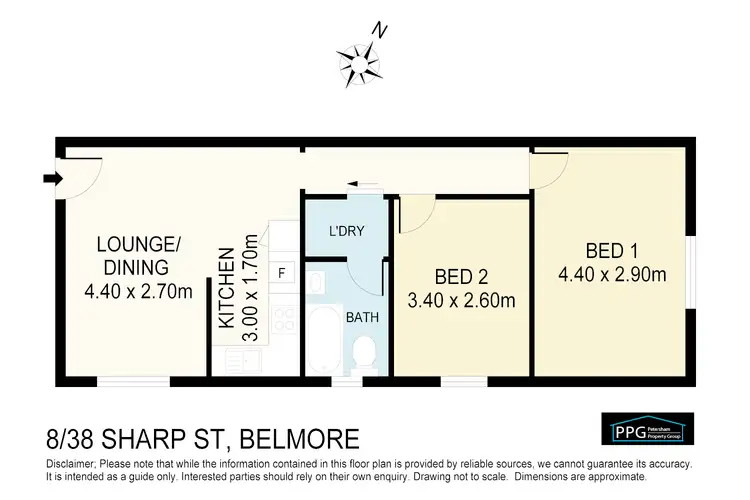Floorplan of Homely unit listing, Address available on request