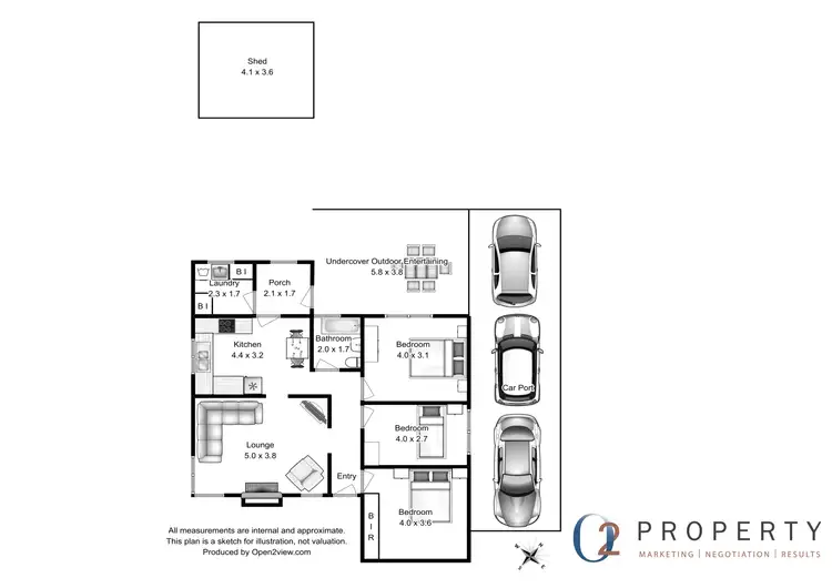 Floorplan of Homely house listing, 9 Kelvin Street, Youngtown TAS 7249