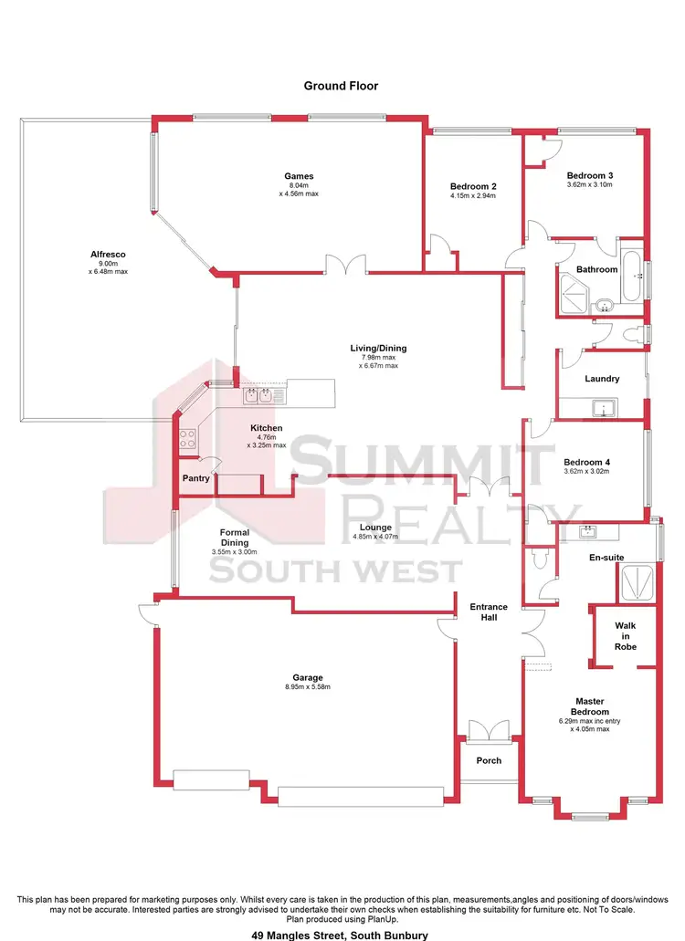 Floorplan of Homely house listing, 49 Mangles Street, South Bunbury WA 6230