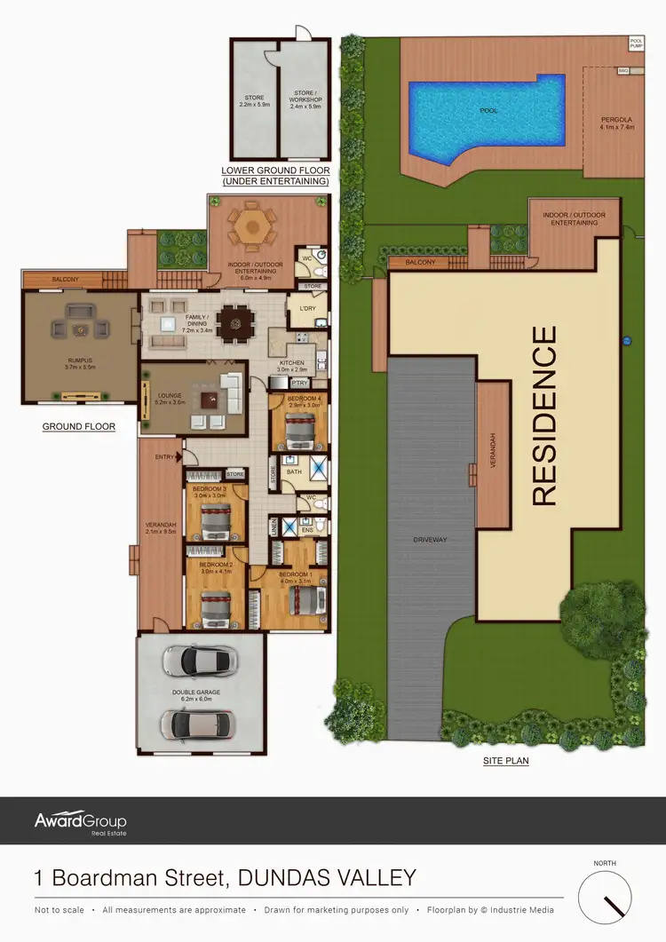 Floorplan of Homely house listing, 1 Boardman Street, Dundas Valley NSW 2117