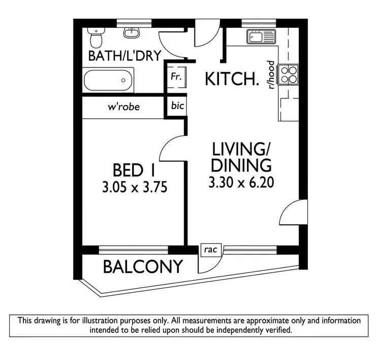 Floorplan of Homely unit listing, 18/151 Anzac Highway, Kurralta Park SA 5037