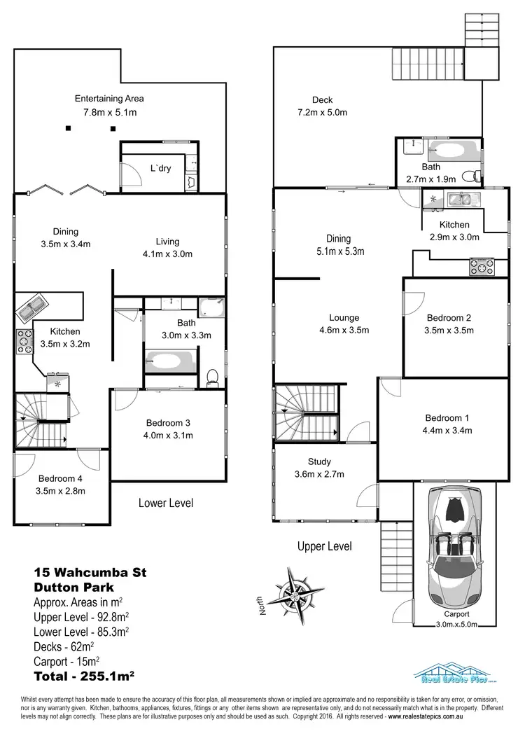 Floorplan of Homely house listing, 15 Wahcumba Street, Dutton Park QLD 4102