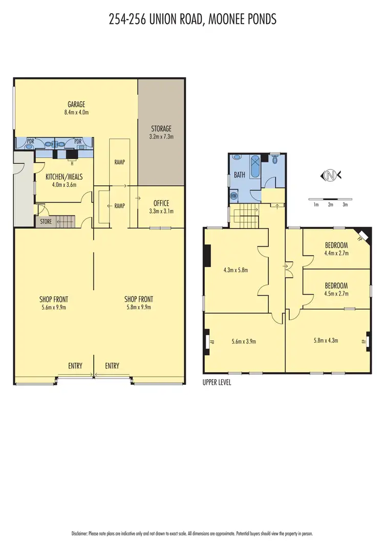Floorplan of Homely house listing, 254-256 Union Road, Moonee Ponds VIC 3039
