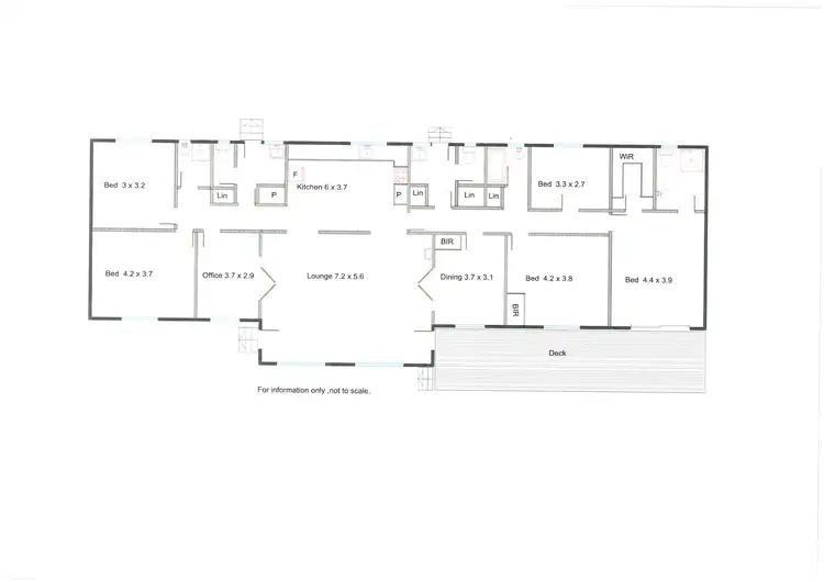 Floorplan of Homely rural property listing, 460 Harrisons Rd, Violet Town VIC 3669