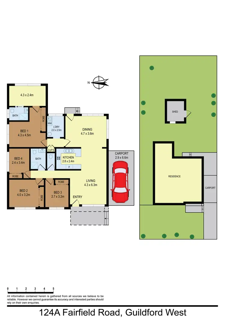 Floorplan of Homely house listing, 124a Fairfield Road, Guildford NSW 2161