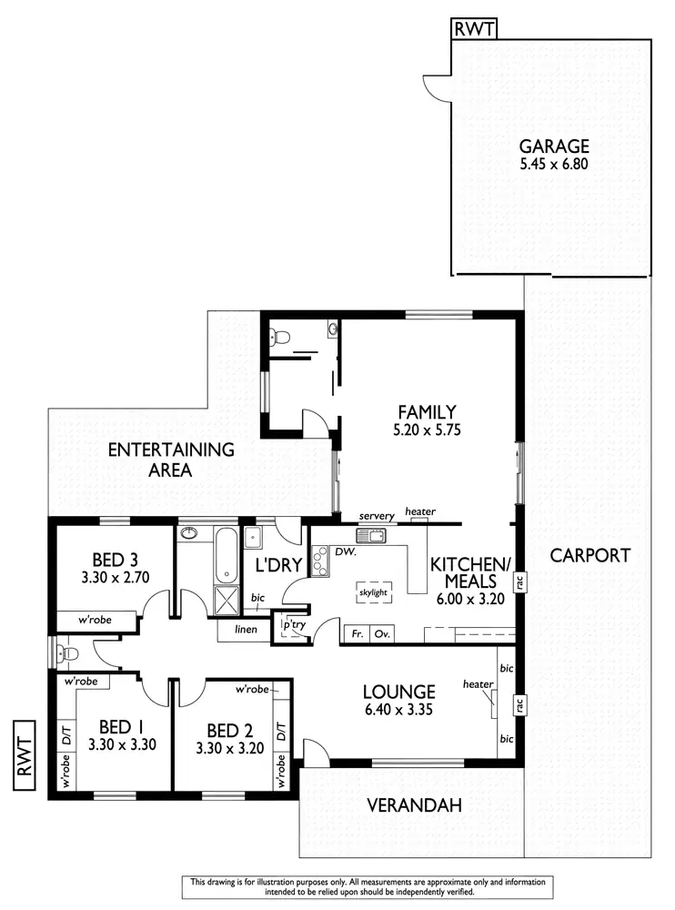 Floorplan of Homely house listing, 16 Oleander Drive, Parafield Gardens SA 5107