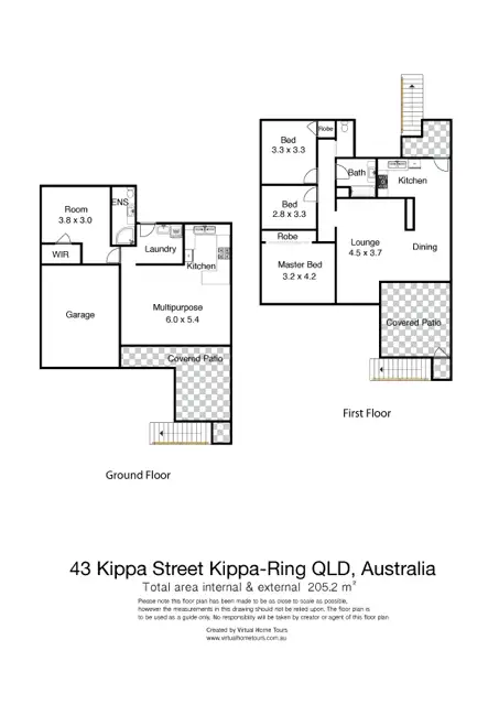 Floorplan of Homely house listing, 43 Kippa Street, Kippa-ring QLD 4021