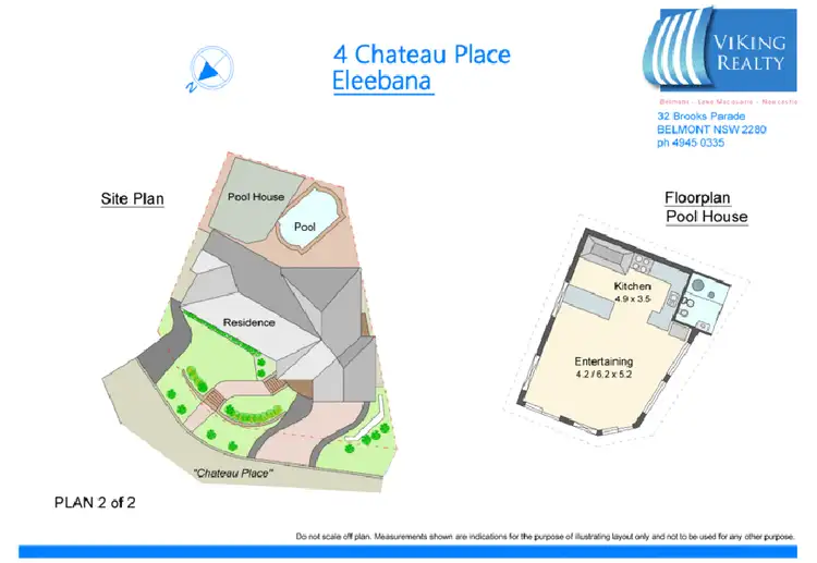 Floorplan of Homely house listing, 4 Chateau Place, Eleebana NSW 2282