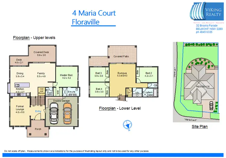 Floorplan of Homely house listing, 4 Maria Court, Floraville NSW 2280