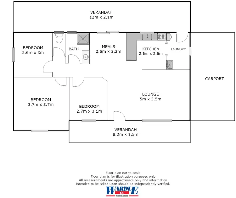 Floorplan of Homely house listing, 41 Cumnock Street, Jamestown SA 5491