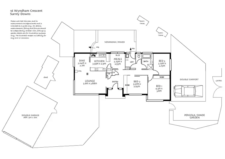 Floorplan of Homely house listing, Address available on request