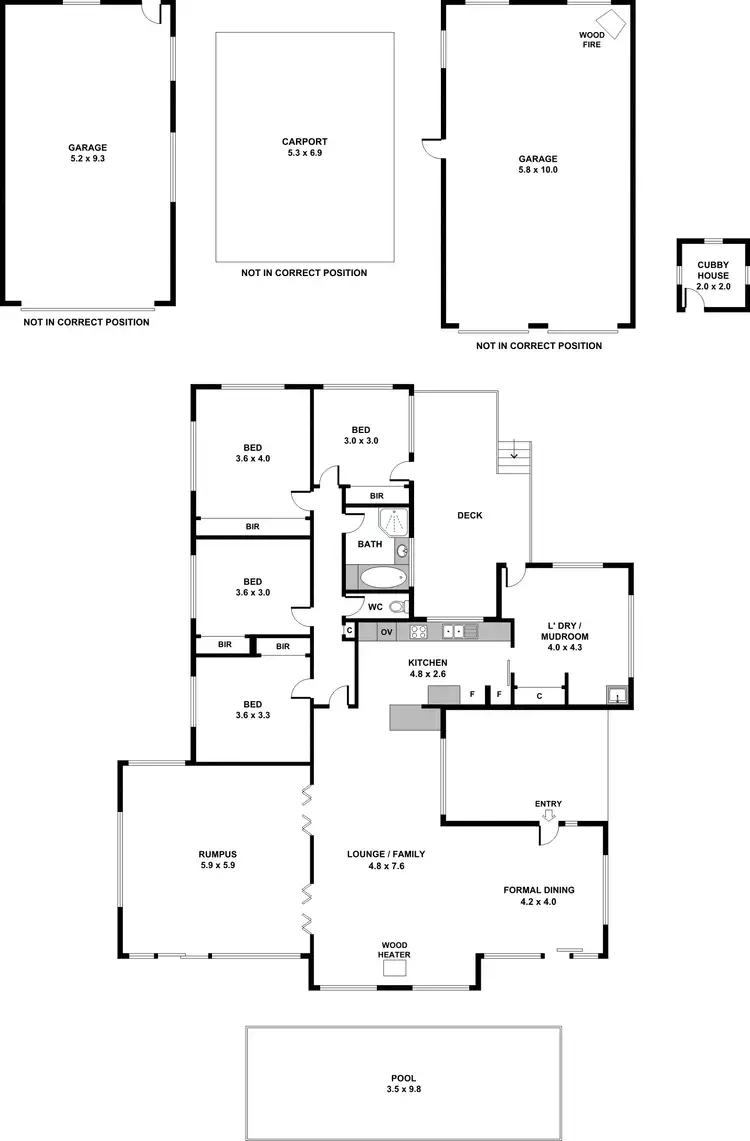 Floorplan of Homely house listing, 68 Bell Street, Yarra Glen VIC 3775