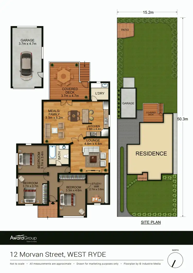 Floorplan of Homely house listing, 12 Morvan Street, West Ryde NSW 2114