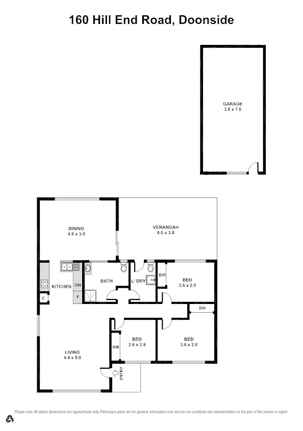 Floorplan of Homely house listing, 160 Hill End Rd, Doonside NSW 2767